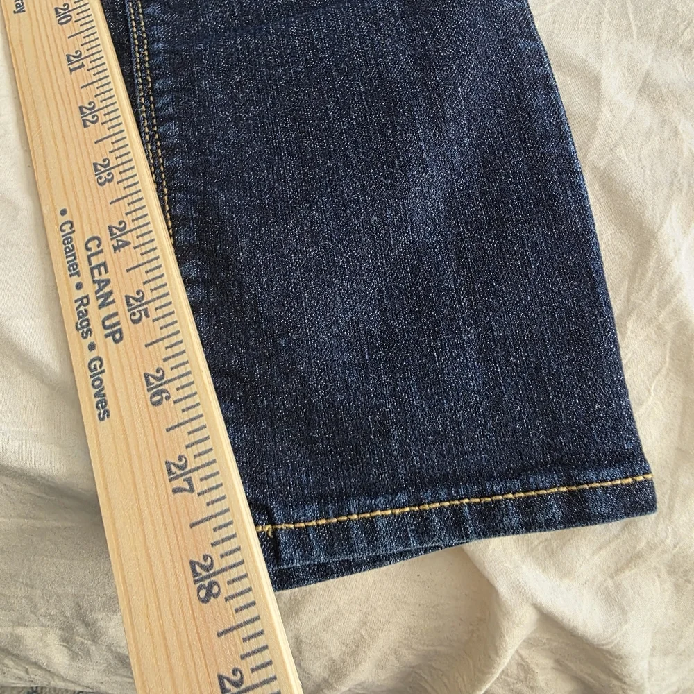 Hudson Nico Mid Rise Super Skinny Dark Wash Jeans 30